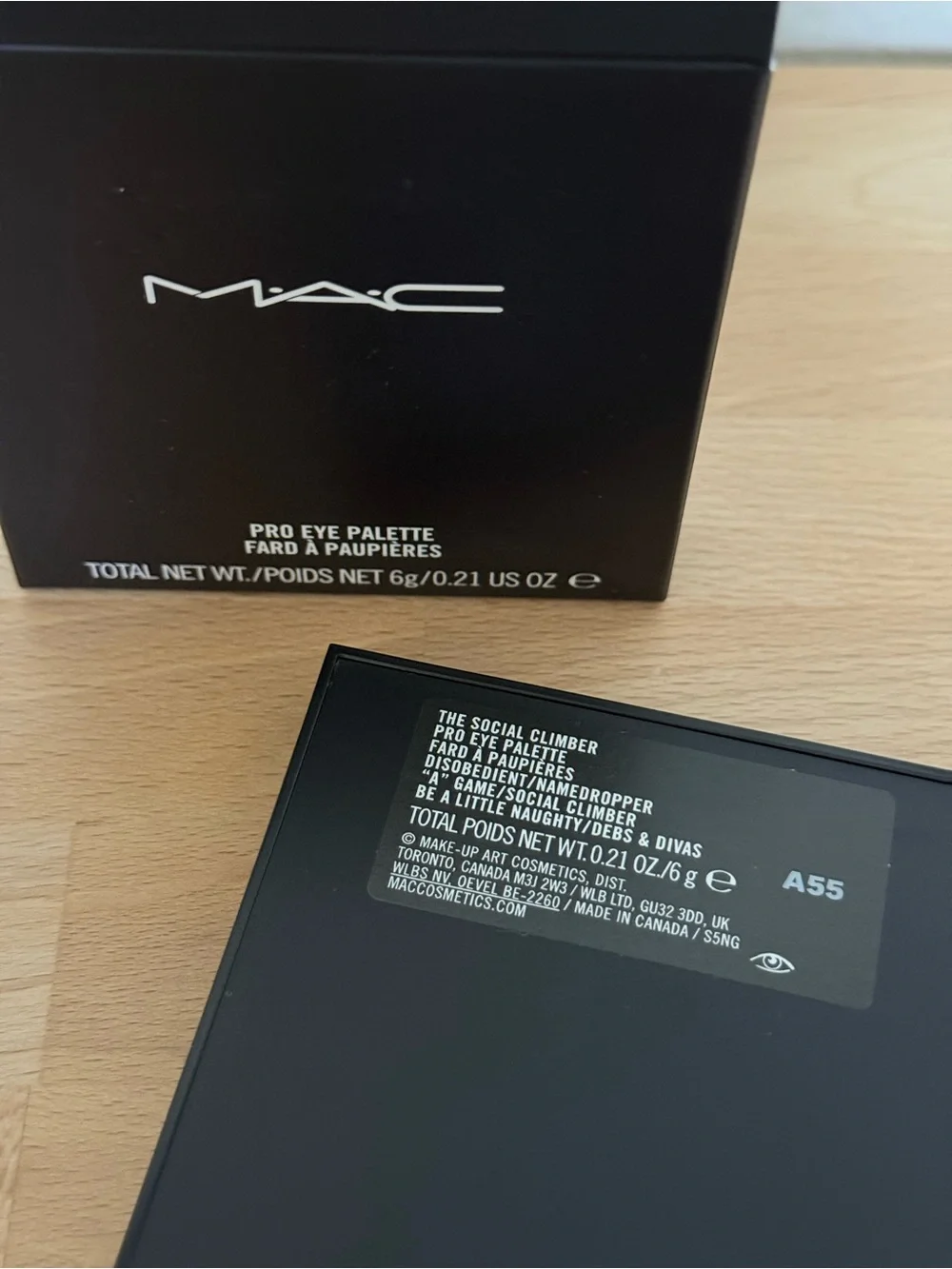 MAC Cosmetics Pro Eye Palette : The social climber